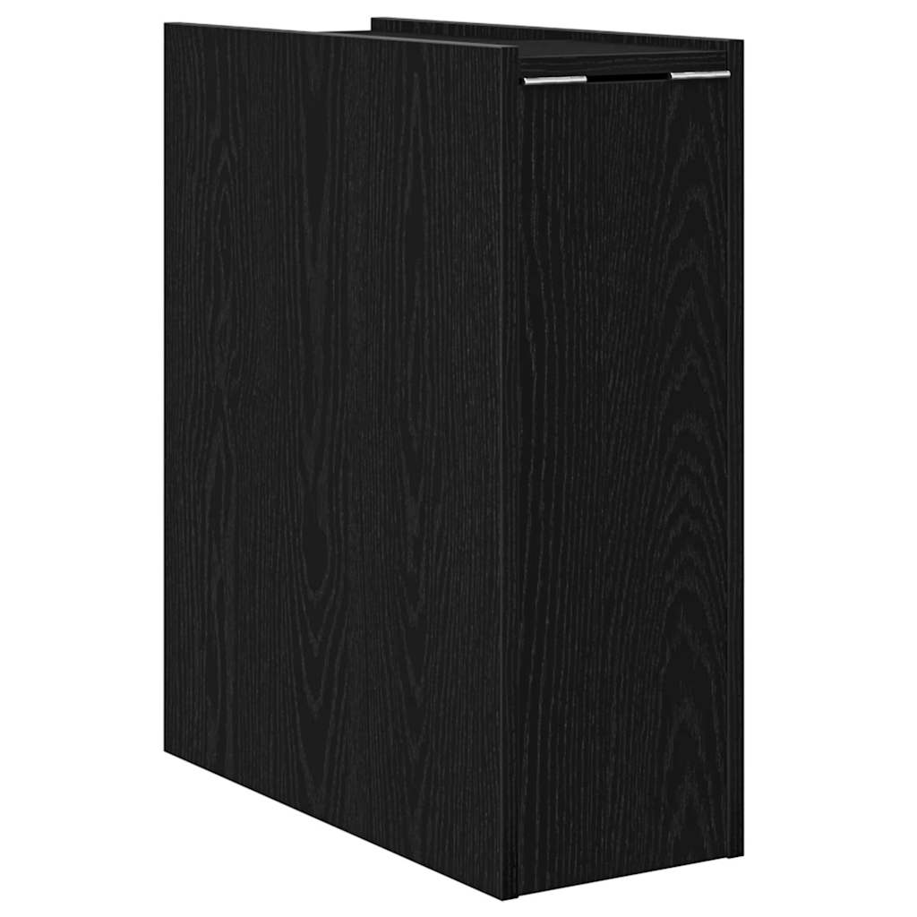 Set di mobili per il bagno Rovere Nero 80 x 18 x 60 cm