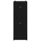 Set di mobili per il bagno Rovere Nero 80 x 18 x 60 cm