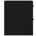 Set di mobili per il bagno Rovere Nero 80 x 18 x 60 cm