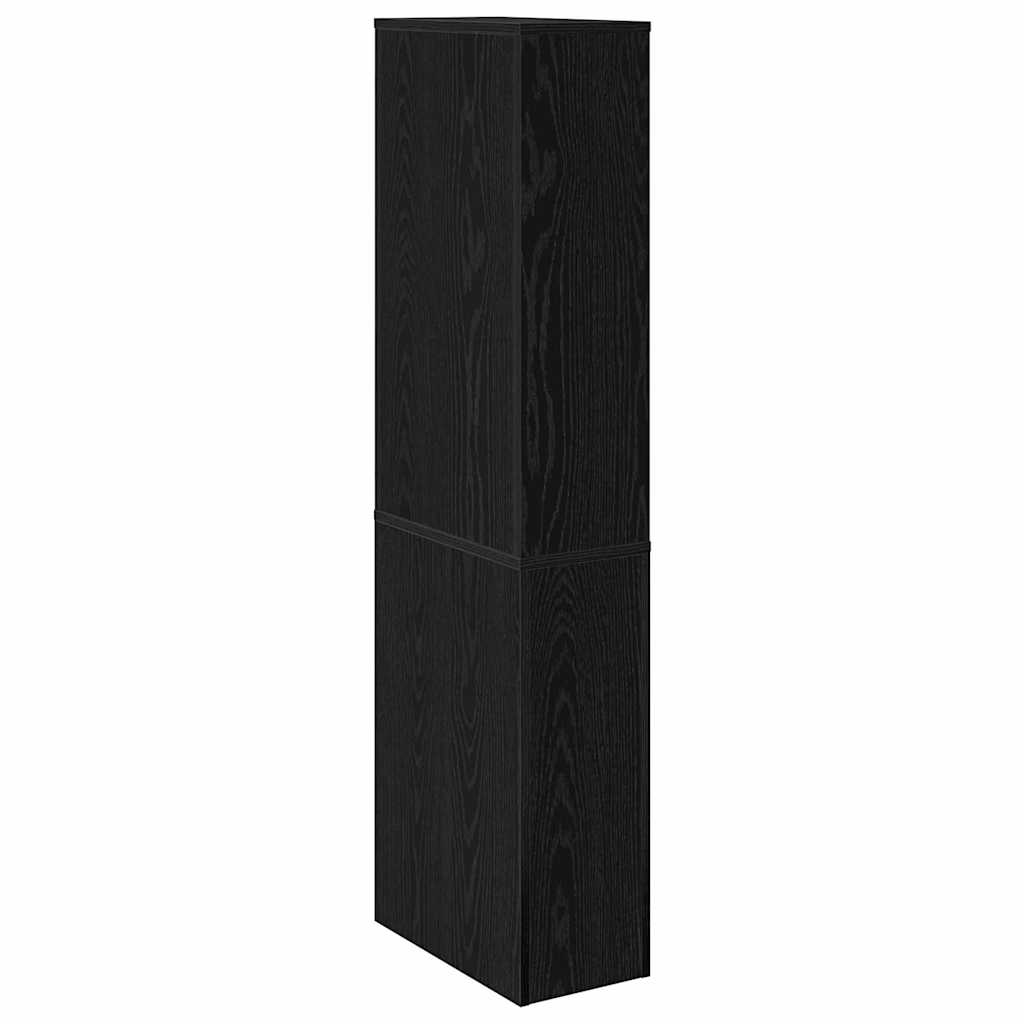 Set di mobili per il bagno Rovere Nero 22 x 41 x 135 cm