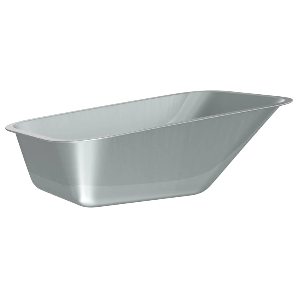 Sostituzione Vassoio Carriola Argento 88 x 60 x 32 cm Acciaio