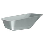 Sostituzione Vassoio Carriola Argento 88 x 60 x 32 cm Acciaio