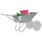 Sostituzione Vassoio Carriola Argento 88 x 60 x 32 cm Acciaio