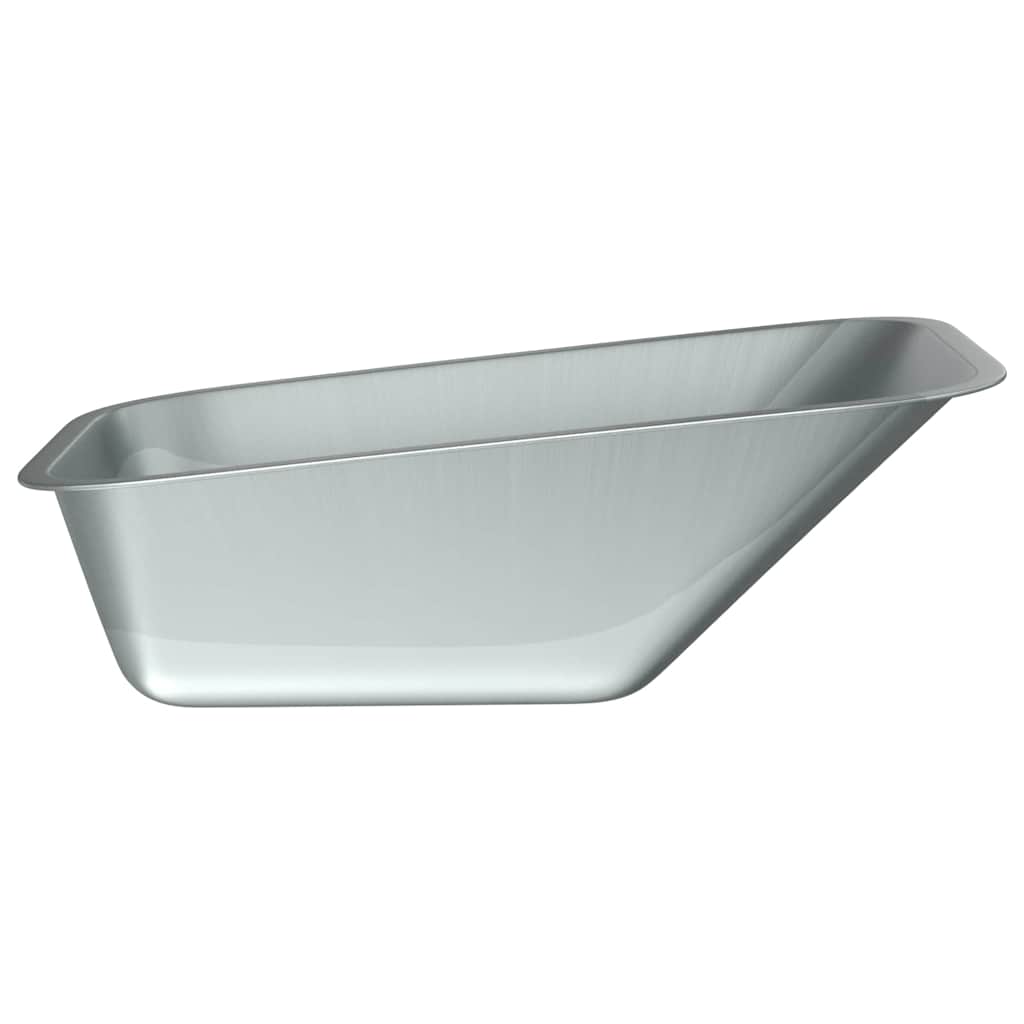 Sostituzione Vassoio Carriola Argento 88 x 60 x 32 cm Acciaio