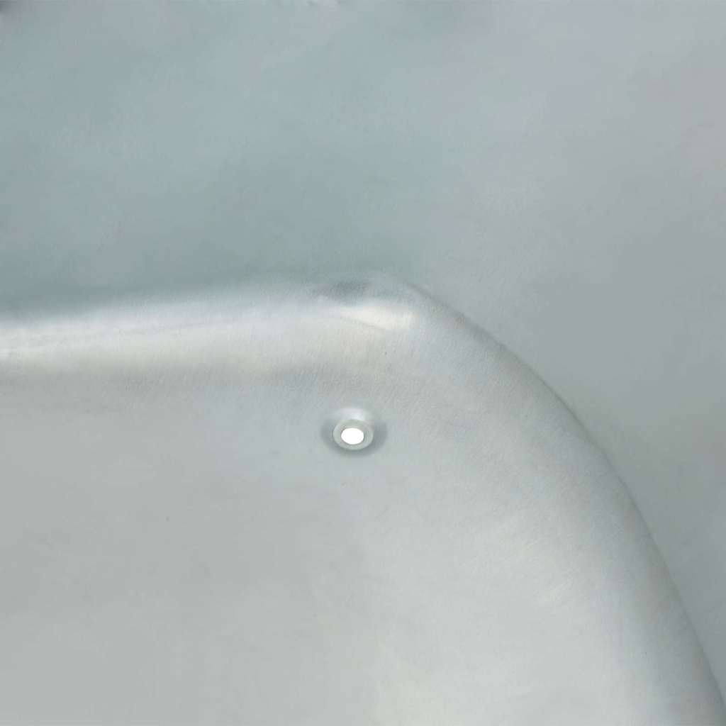 Sostituzione Vassoio Carriola Argento 90 x 63 x 28 cm Acciaio