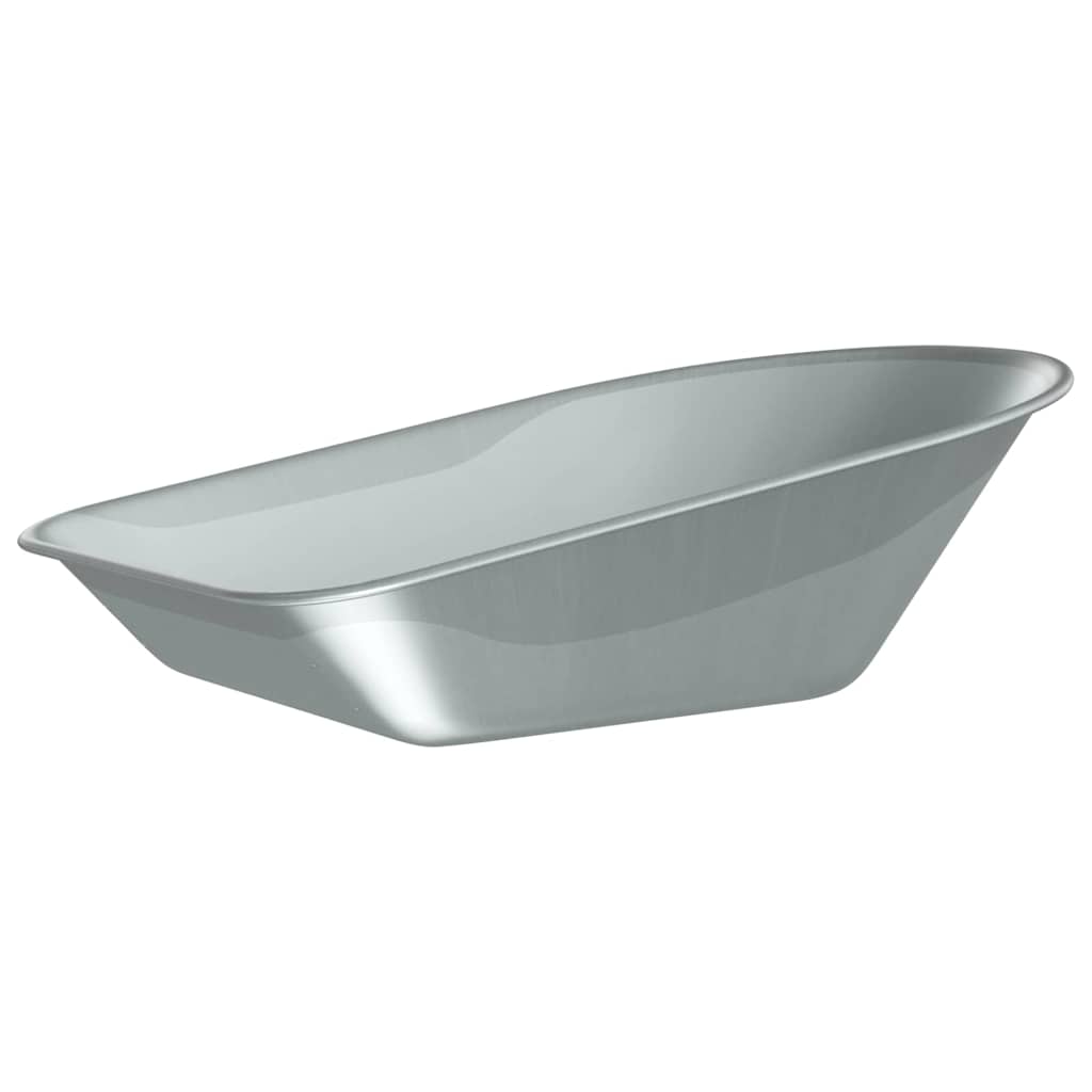 Sostituzione Vassoio Carriola Argento 90 x 63 x 28 cm Acciaio