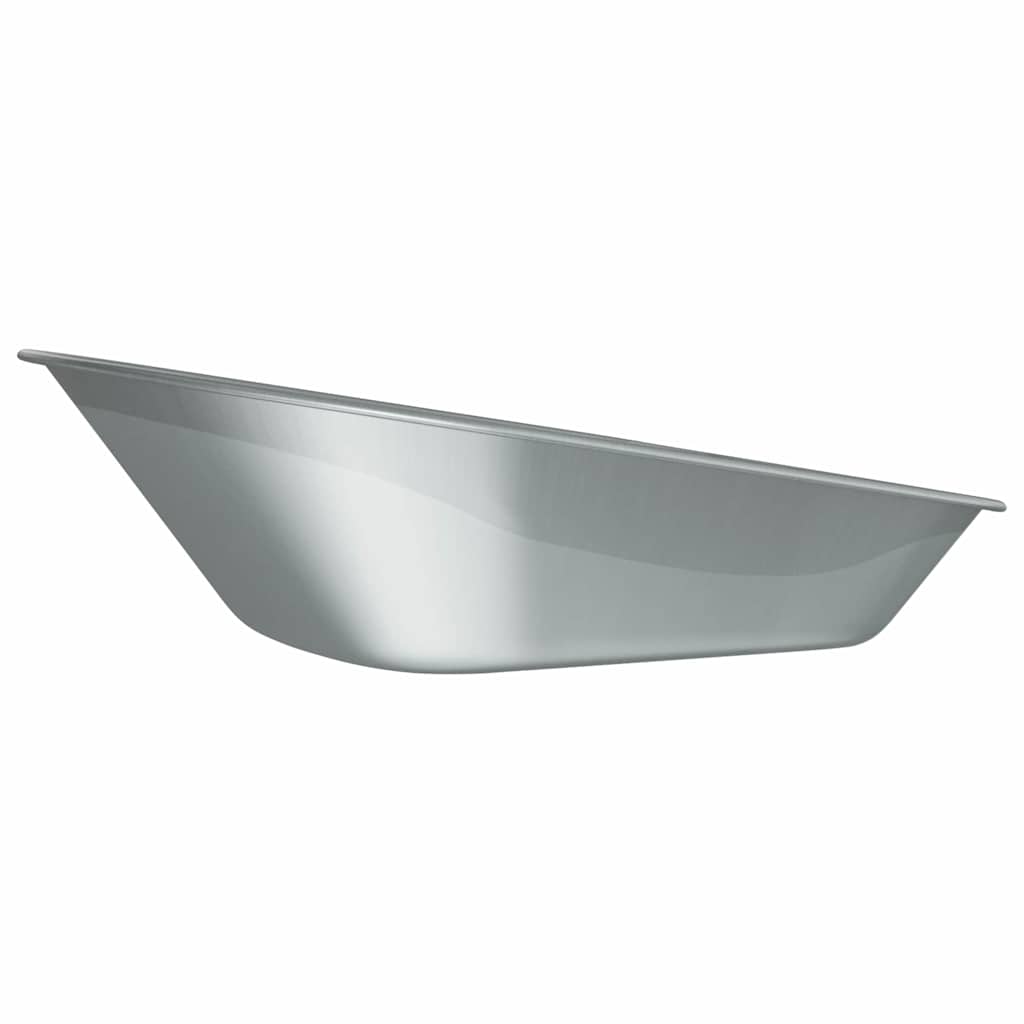 Sostituzione Vassoio Carriola Argento 90 x 63 x 28 cm Acciaio