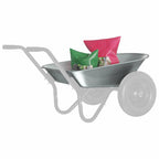 Sostituzione Vassoio Carriola Argento 90 x 63 x 28 cm Acciaio