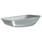 Sostituzione Vassoio Carriola Argento 80 x 60 x 25 cm Acciaio