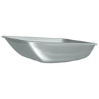 Sostituzione Vassoio Carriola Argento 80 x 60 x 25 cm Acciaio