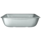 Sostituzione Vassoio Carriola Argento 80 x 60 x 25 cm Acciaio
