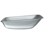 Sostituzione Vassoio Carriola Argento 80 x 60 x 25 cm Acciaio