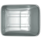 Sostituzione Vassoio Carriola Argento 80 x 60 x 25 cm Acciaio