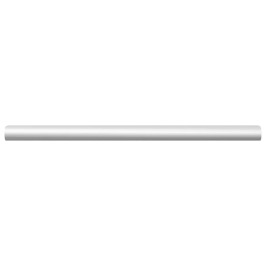 Asta per armadio 2 pcs Argento 264 x 15 x 29 mm