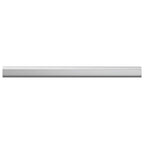 Asta per armadio 12 pcs Argento 464 x 15 x 29 mm