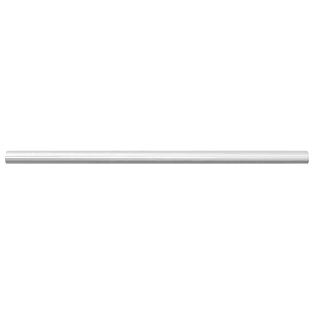 Asta per armadio 12 pcs Argento 464 x 15 x 29 mm