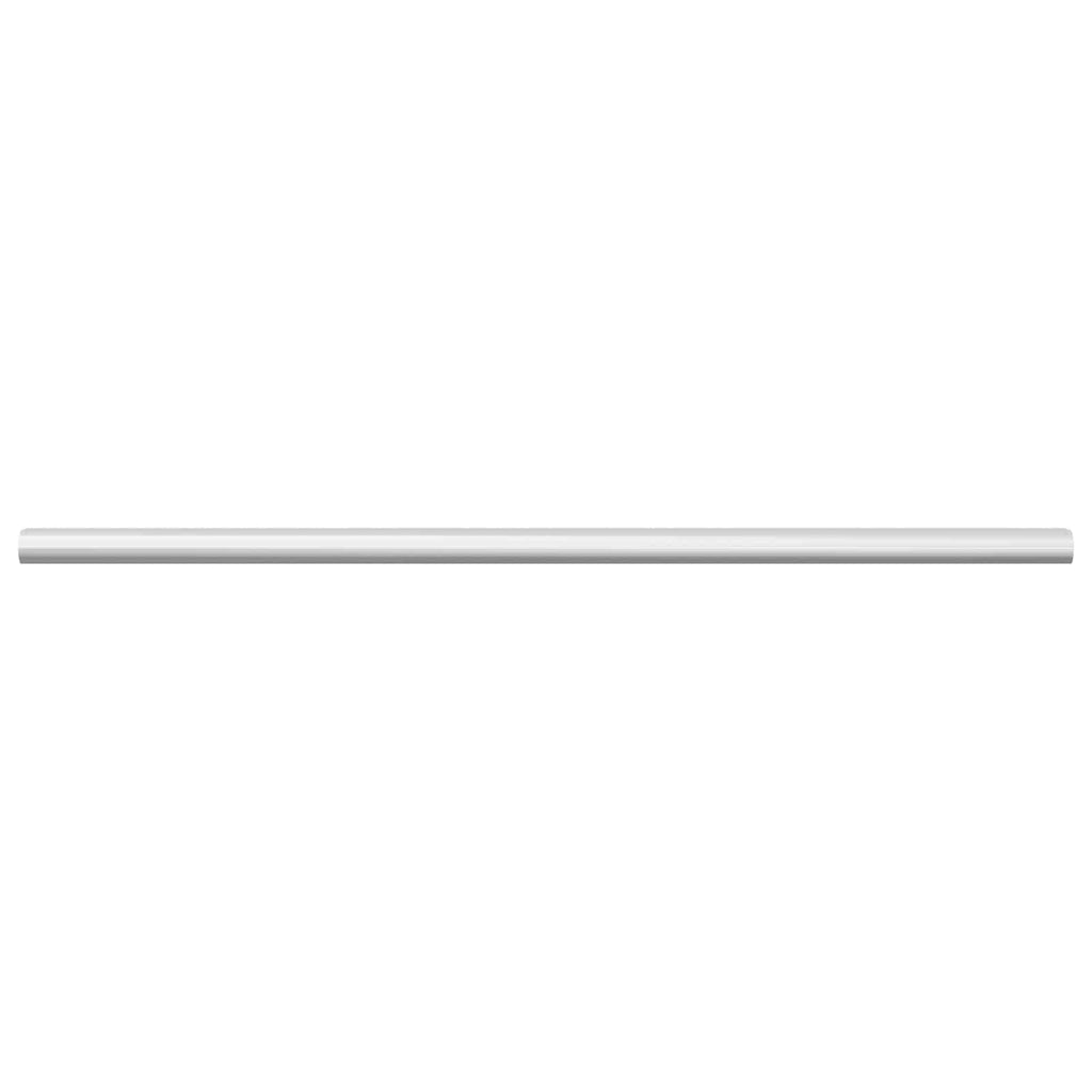 Asta per armadio 2 pcs Argento 472 x 15 x 29 mm