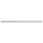 Asta per armadio 2 pcs Argento 664 x 15 x 29 mm