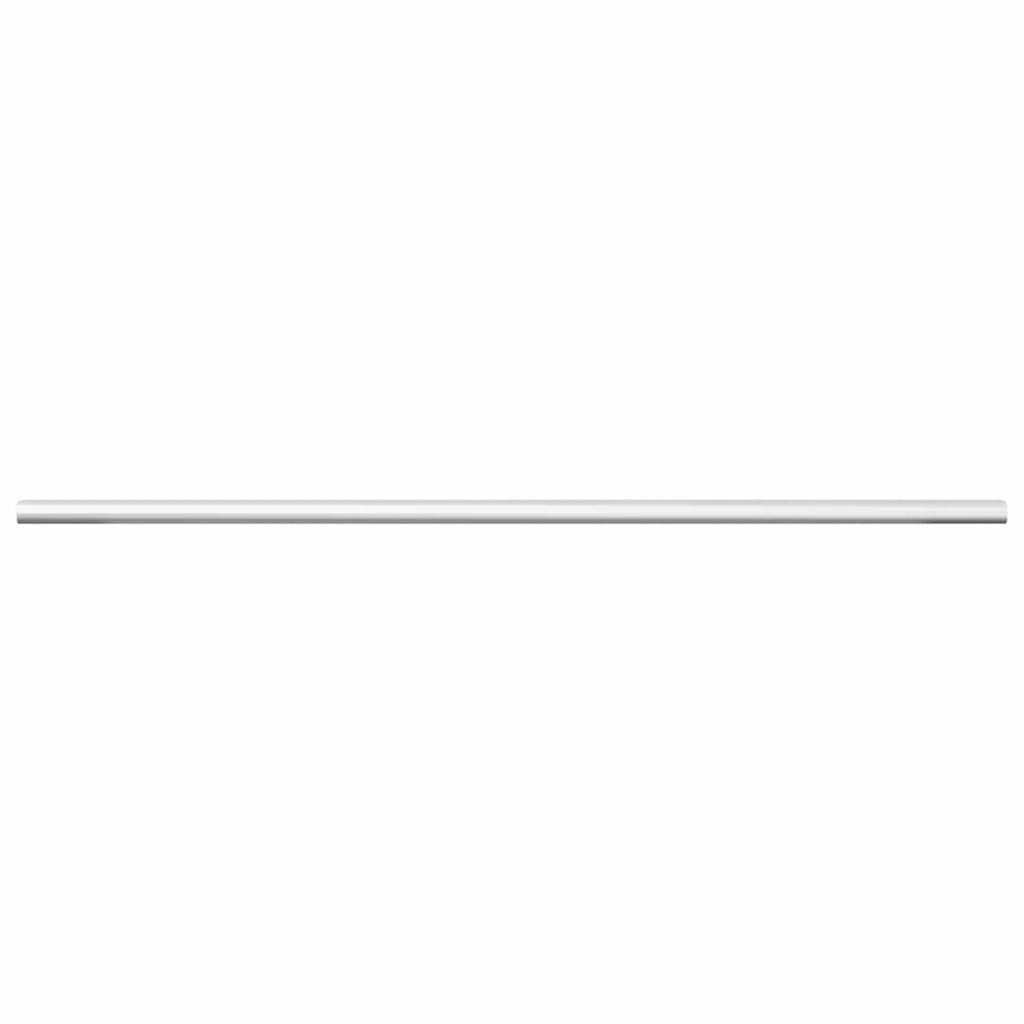 Asta per armadio 2 pcs Argento 664 x 15 x 29 mm