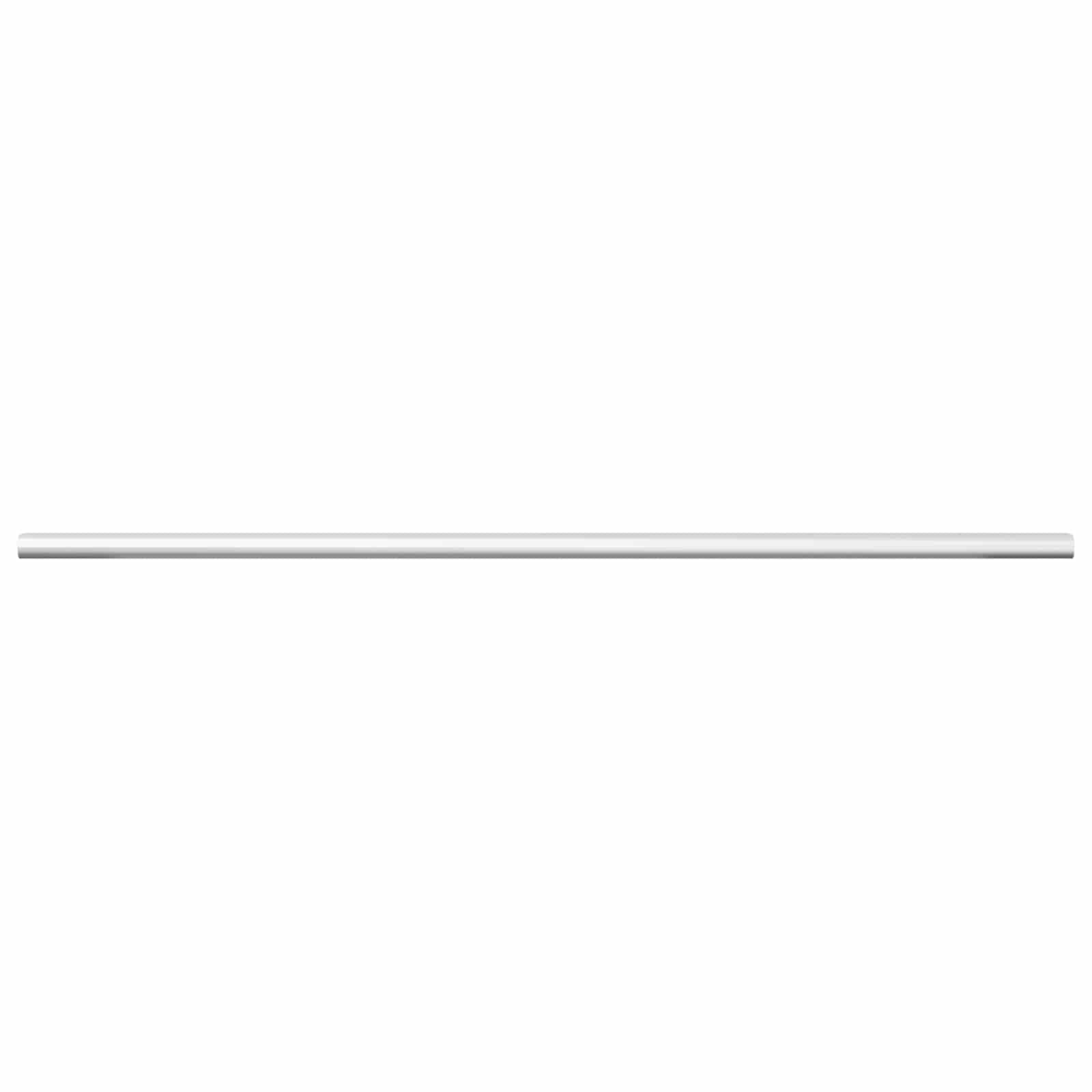 Asta per armadio 12 pcs Argento 664 x 15 x 29 mm