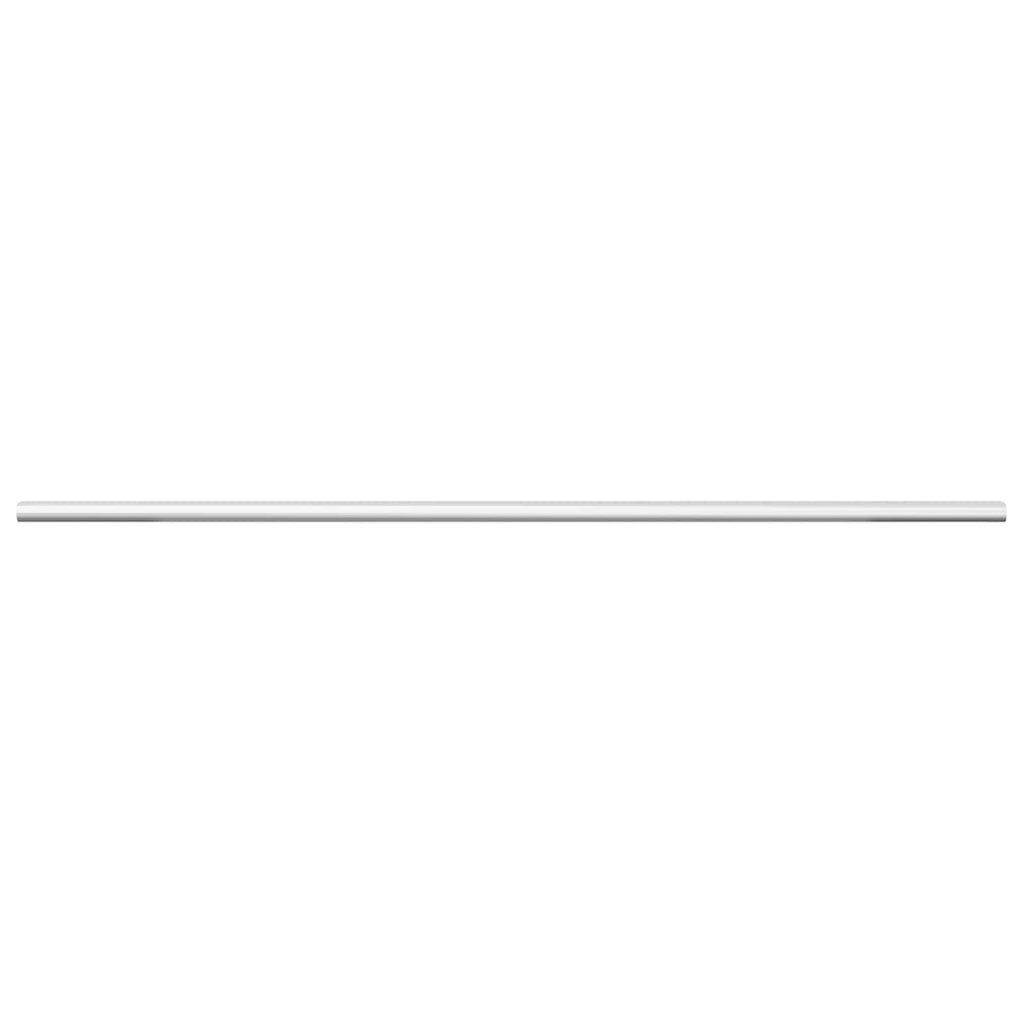 Asta per armadio 12 pcs Argento 764 x 15 x 29 mm