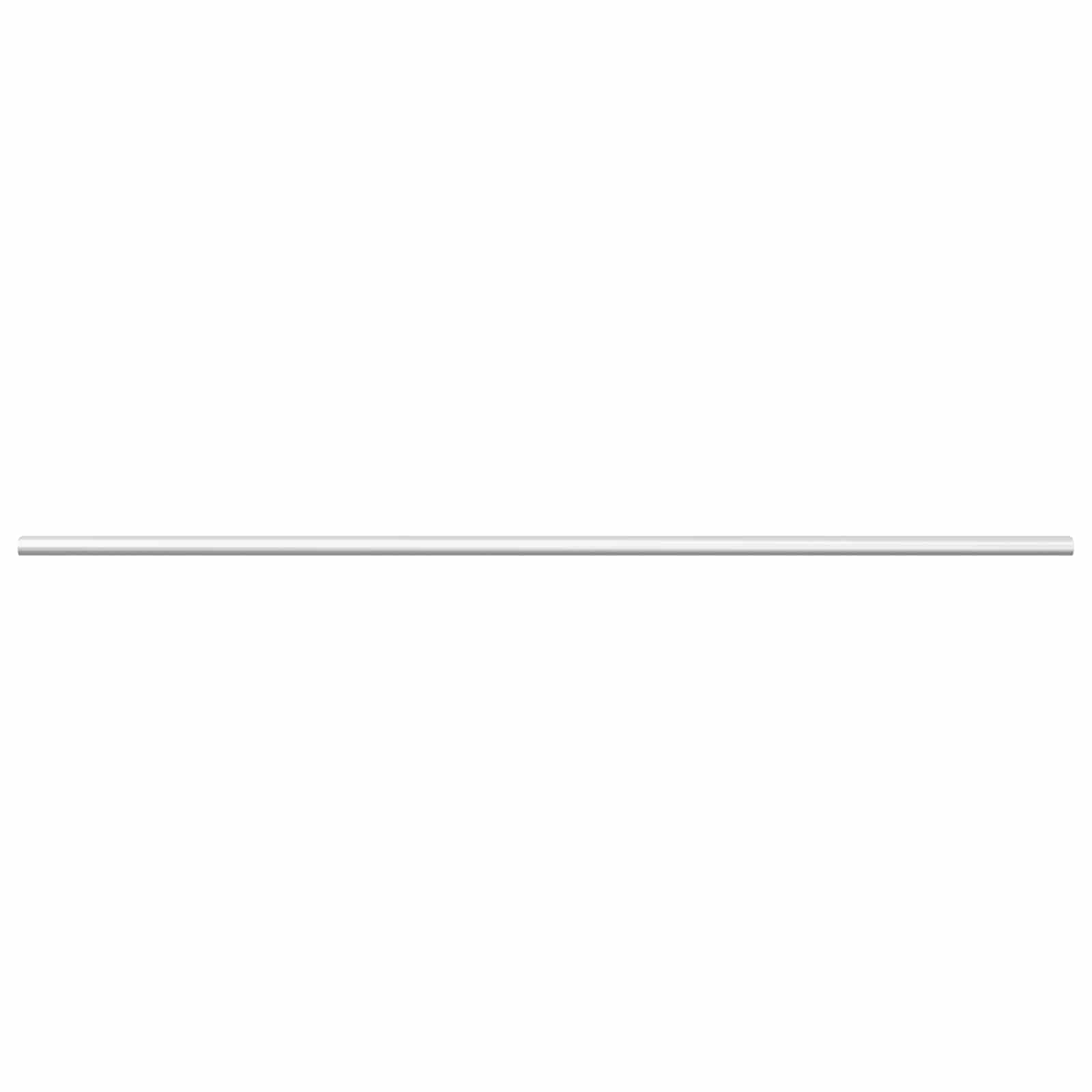 Asta per armadio 2 pcs Argento 864 x 15 x 29 mm