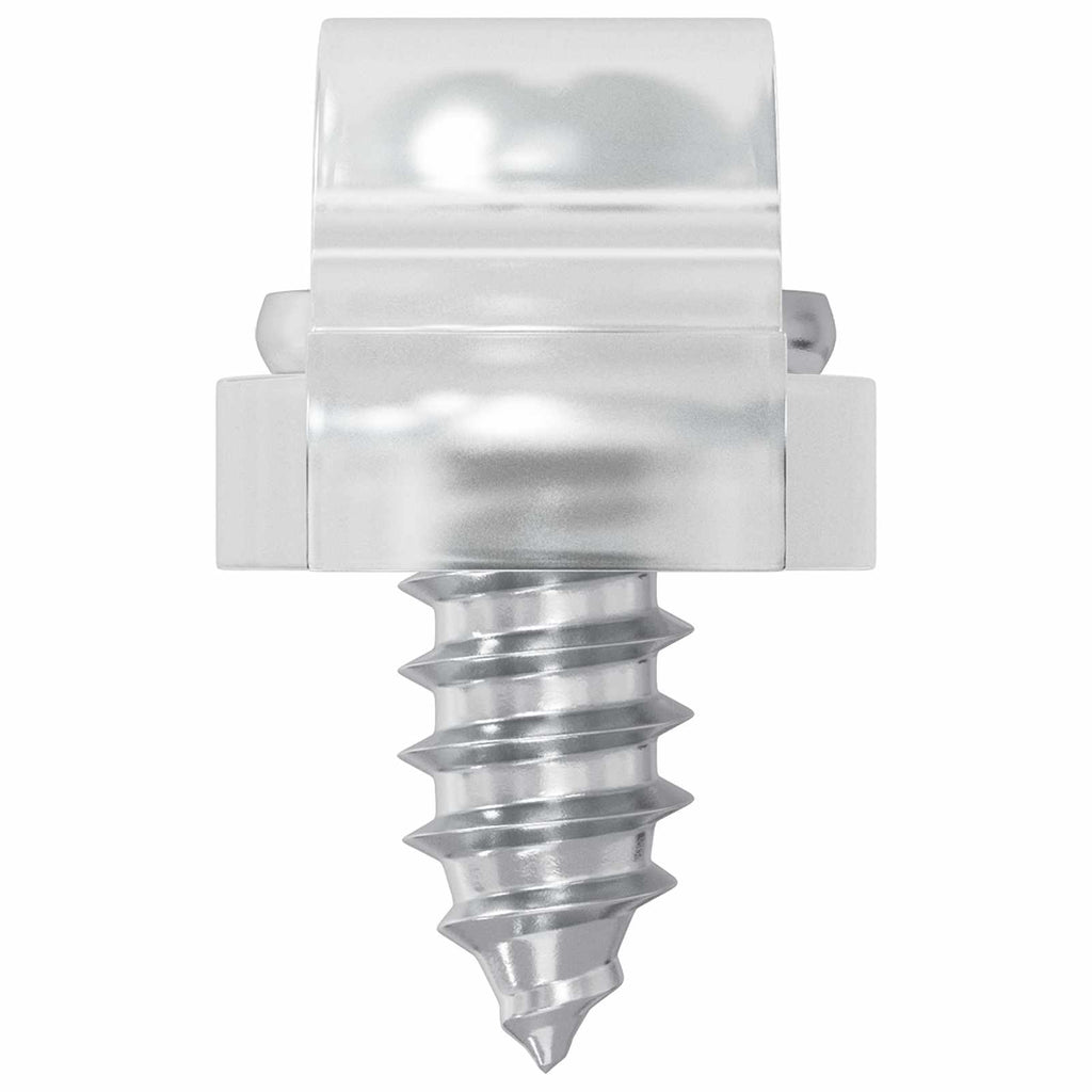 Clip per Striscia LED 2 pcs Trasparente 23,8 x 7,3 x 4,3 mm