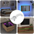 Clip per Striscia LED 12 pcs Trasparente 23,8 x 7,3 x 4,3 mm