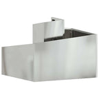 Vaso da giardino Argento 60 x 60 x 50 cm Acciaio zincato