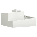 Vaso da giardino Bianco 80 x 80 x 50 cm