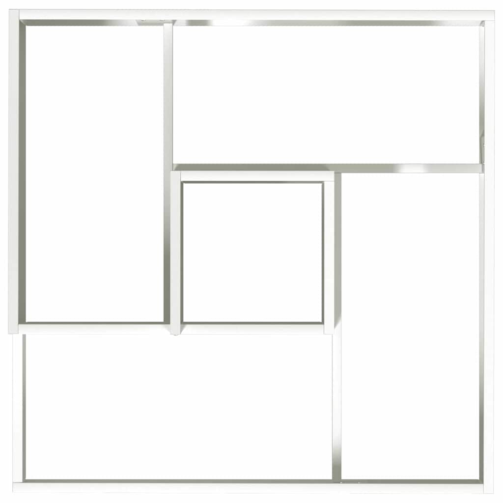 Vaso da giardino Bianco 80 x 80 x 50 cm