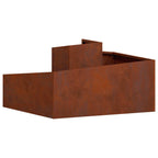 Vaso da giardino Marrone 80 x 80 x 50 cm