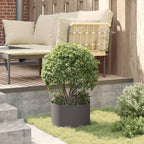 Anello per vaso Nero 30 x 30 x 20 cm Acciaio laminato a freddo