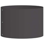 Anello per vaso Nero 30 x 30 x 20 cm Acciaio laminato a freddo