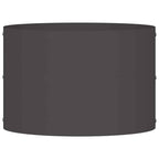 Anello per vaso Nero 30 x 30 x 20 cm Acciaio laminato a freddo