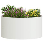 Anello per vaso 5 pcs Bianco 40 x 40 x 20 cm