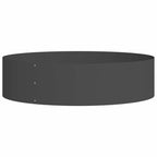Anello per vaso Nero 80 x 80 x 20 cm Acciaio laminato a freddo