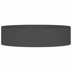 Anello per vaso Nero 80 x 80 x 20 cm Acciaio laminato a freddo