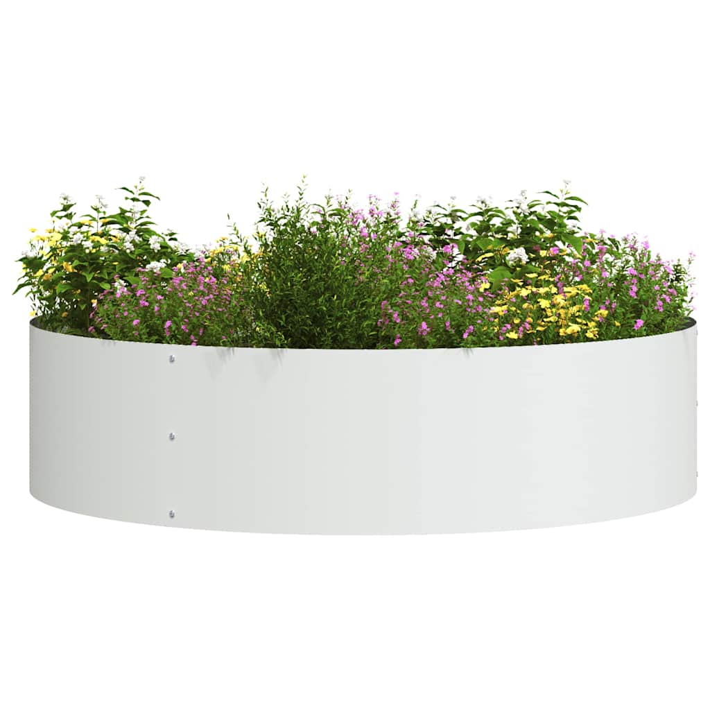 Anello per vaso Bianco 80 x 80 x 20 cm