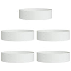 Anello per vaso 5 pcs Bianco 80 x 80 x 20 cm