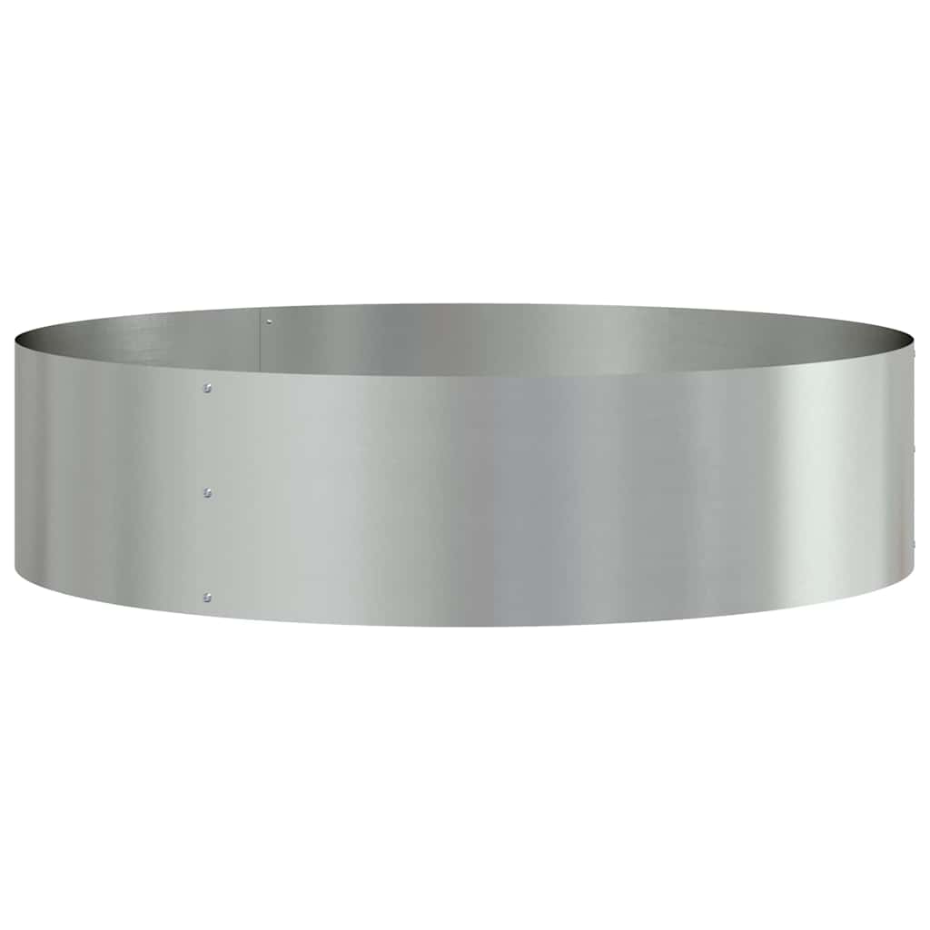 Anello per vaso Argento 80 x 80 x 20 cm Acciaio zincato
