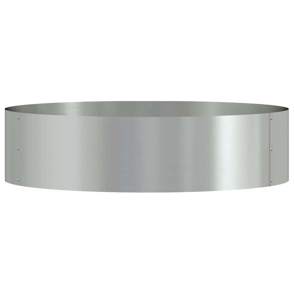 Anello per vaso Argento 80 x 80 x 20 cm Acciaio zincato