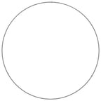 Anello per vaso Argento 80 x 80 x 20 cm Acciaio zincato