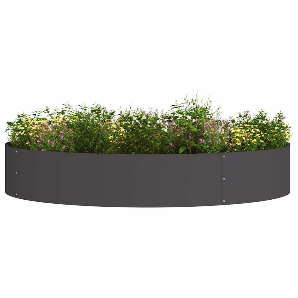Anello per vaso 5 pcs Nero 120 x 120 x 20 cm