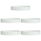 Anello per vaso 5 pcs Bianco 120 x 120 x 20 cm