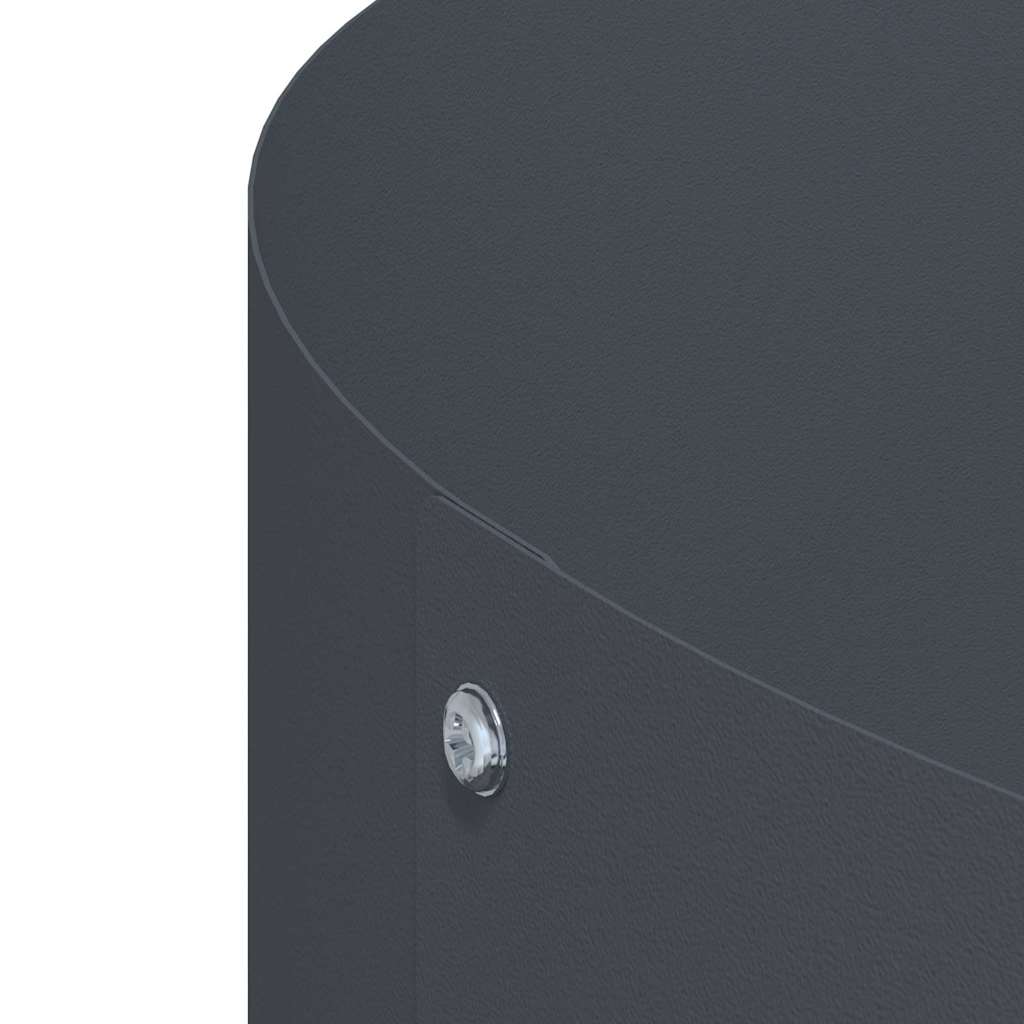 Anello per vaso 5 pcs Antracite 120 x 120 x 20 cm
