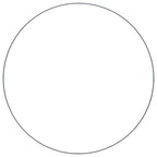 Anello per vaso 5 pcs Antracite 120 x 120 x 20 cm
