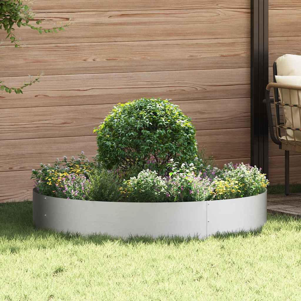 Anello per vaso Argento 120 x 120 x 20 cm Acciaio zincato