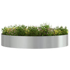 Anello per vaso Argento 120 x 120 x 20 cm Acciaio zincato
