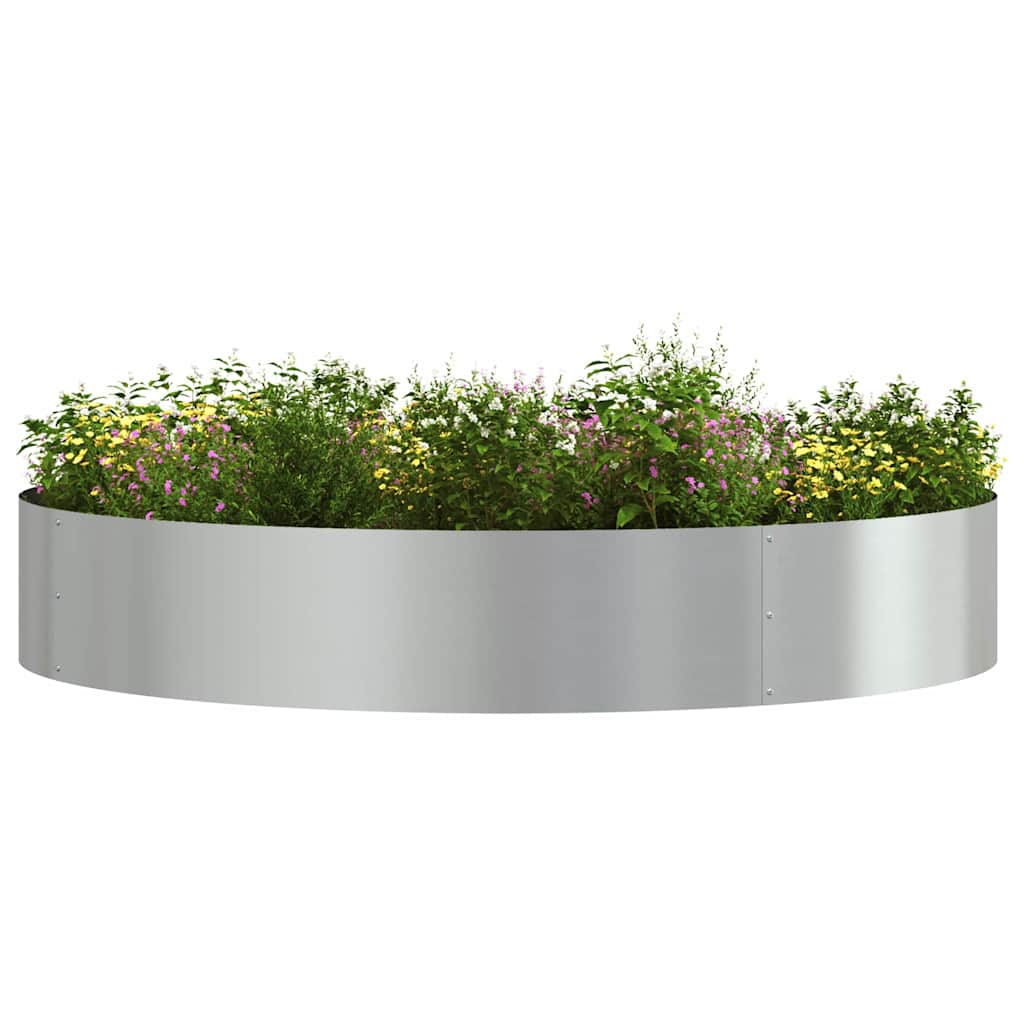 Anello per vaso Argento 120 x 120 x 20 cm Acciaio zincato